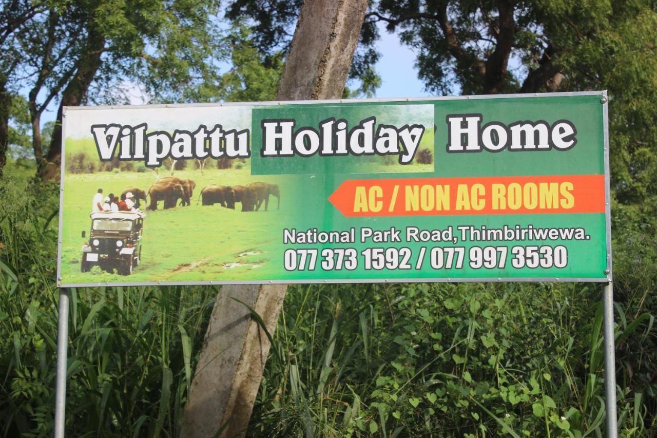 Wilpattu Holiday Home Nochchiyagama Exterior foto